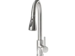 Rubinetto estraibile da cucina PAIMUN Argento