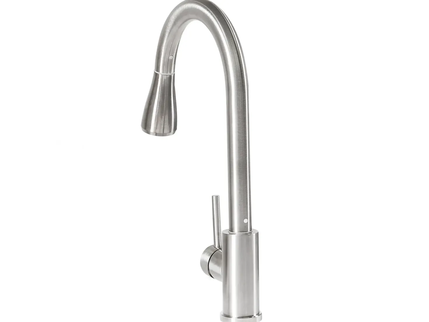 Rubinetto estraibile da cucina PAIMUN Argento