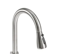 Rubinetto estraibile da cucina PAIMUN Argento