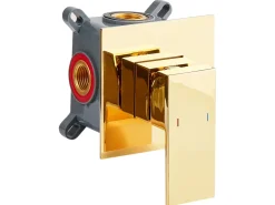rubinetto miscelatore da parete per lavabo KARUAY Ottone Oro