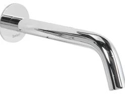 rubinetto miscelatore da parete per lavabo ISHINCA Ottone Argento