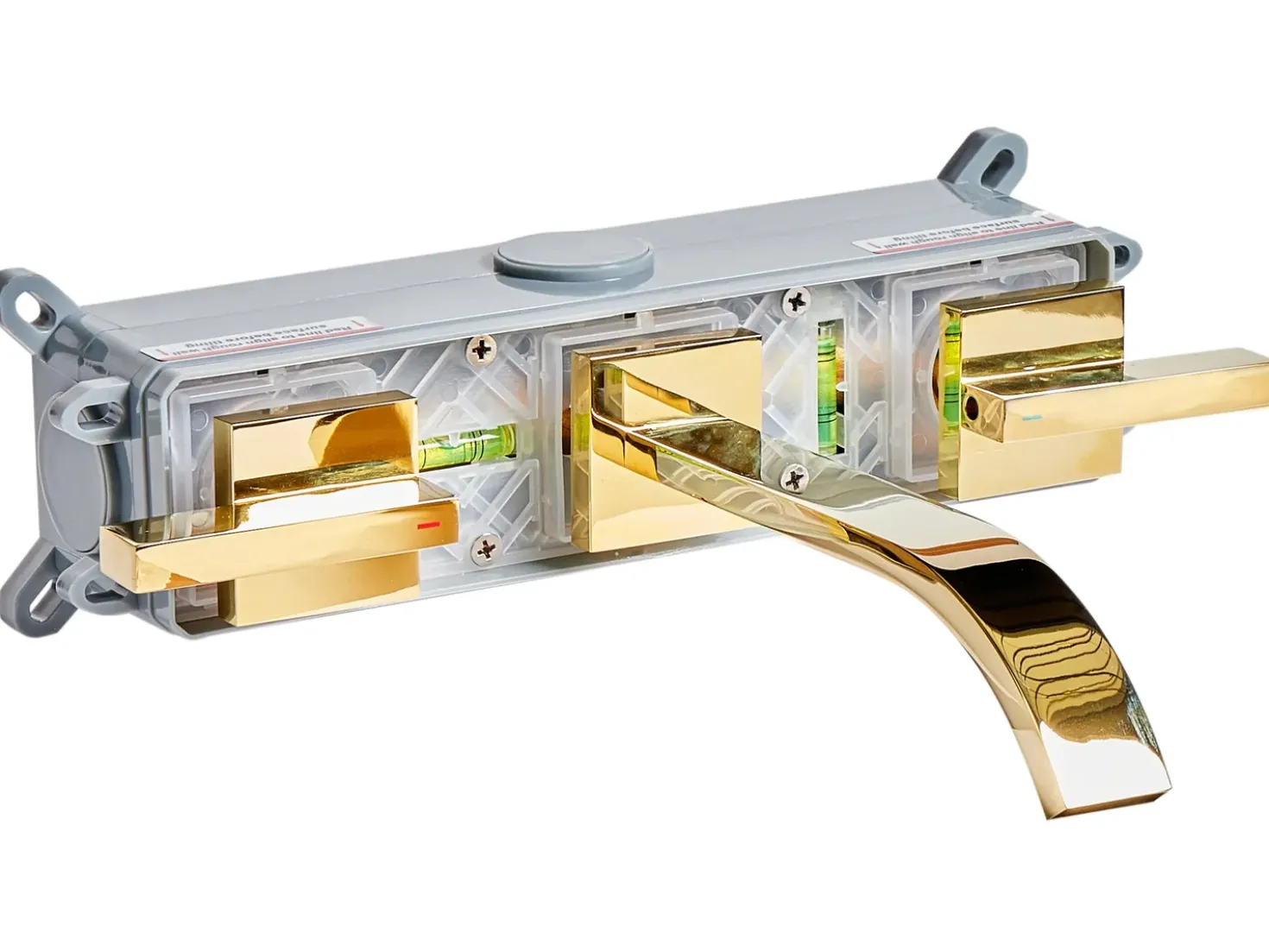 rubinetto miscelatore da parete per lavabo BERRACO Ottone Oro