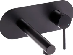 rubinetto miscelatore da parete per lavabo CLAVIJO Ottone Nero