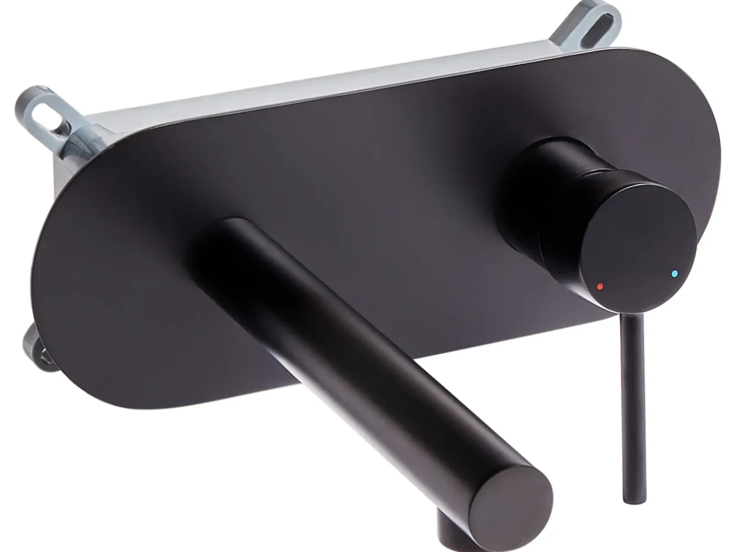 rubinetto miscelatore da parete per lavabo CLAVIJO Ottone Nero