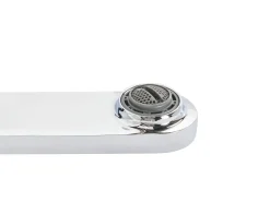 rubinetto miscelatore da parete per lavabo CHAPALA Ottone Argento