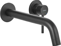 rubinetto miscelatore da parete per lavabo TRAFUL Ottone Nero