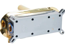 rubinetto miscelatore da parete per lavabo CLAVIJO Ottone Oro