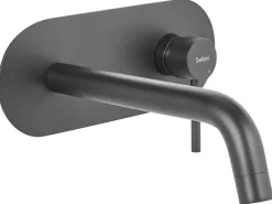 rubinetto miscelatore da parete per lavabo GUAIBA Ottone Nero