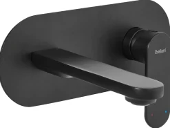 rubinetto miscelatore da parete per lavabo CHAPALA Ottone Nero