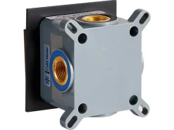 rubinetto miscelatore da parete per lavabo KARUAY Ottone Nero
