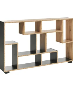 Scaffale ALMA 122 cm Marrone/Nero
