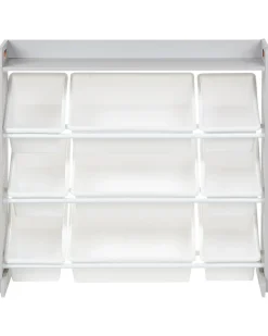Scaffale con 9 contenitori COLLIE 78 cm Grigio
