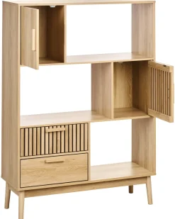 Scaffale LYNWOOD 140 cm Marrone chiaro