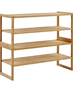 Scaffale UVALDA Bambù Marrone chiaro