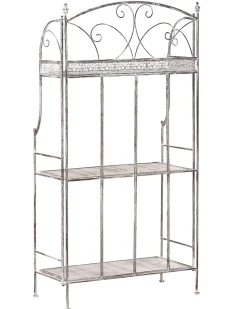 Scaffale VILLADOSE Metallo 60 cm 30 cm Grigio