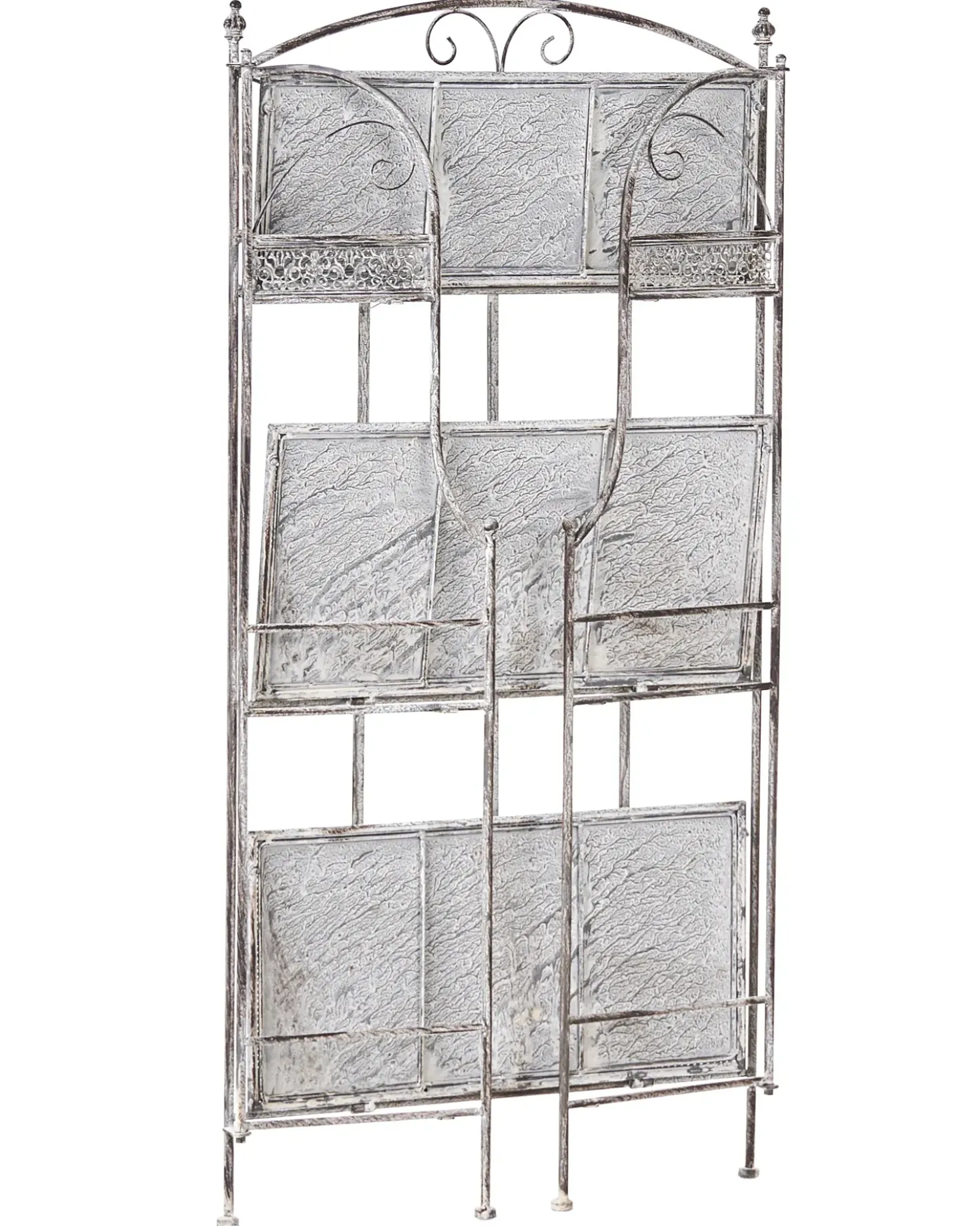 Scaffale VILLADOSE Metallo 60 cm 30 cm Grigio