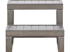 Scaletta per vasca idromassaggio LIMAY Grigio