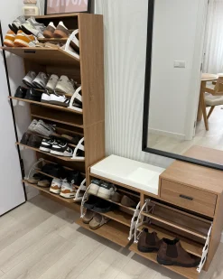 Scarpiera BOWRAL Marrone chiaro