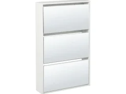 Scarpiera MIDFIELD con contenitore Bianco