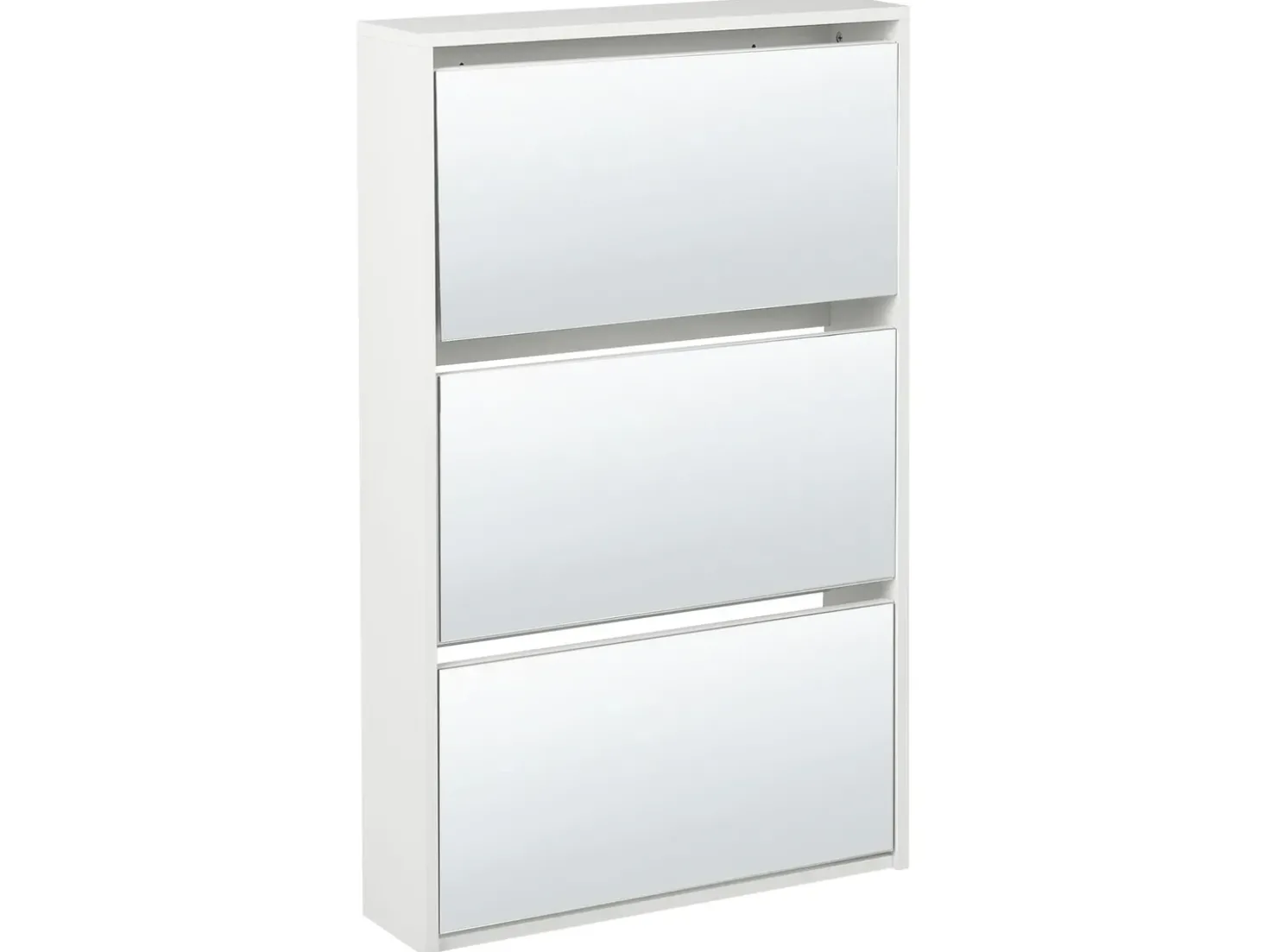 Scarpiera MIDFIELD con contenitore Bianco