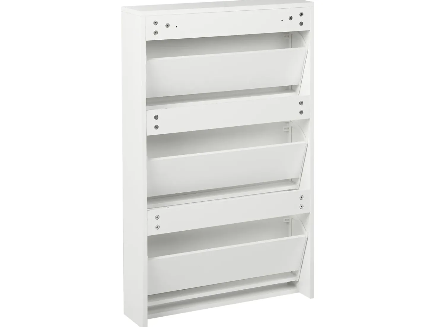 Scarpiera MIDFIELD con contenitore Bianco