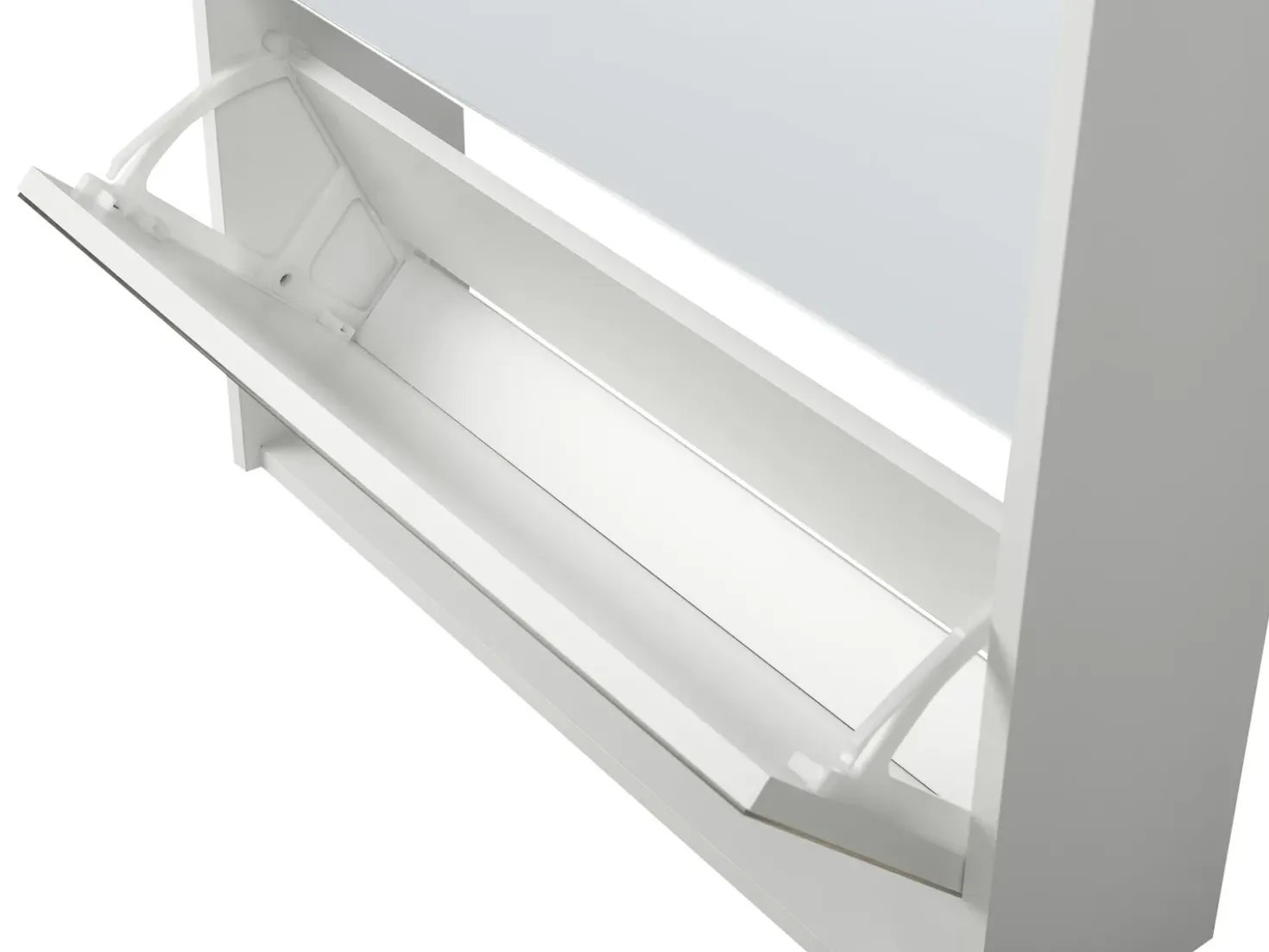 Scarpiera MIDFIELD con contenitore Bianco