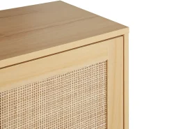 Scarpiera PEROTE Rattan Marrone chiaro
