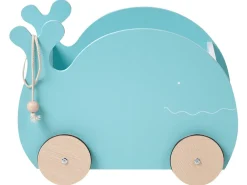 Scatola porta giochi con ruote WOOLI 30 cm Blu