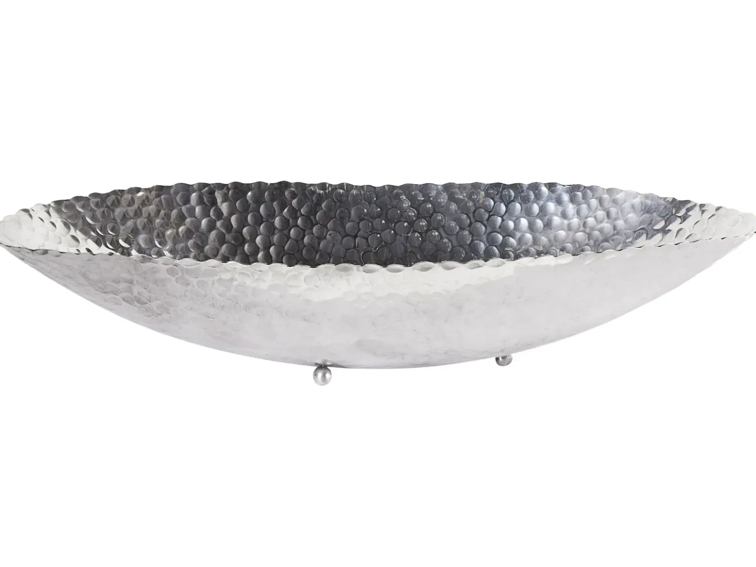 Scodelle decorative IBRASH Metallo Argento