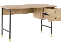 Scrivania ABILEN Marrone chiaro 120 cm 60 cm con Cassetti
