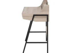 Scrivania BROXTON Marrone chiaro 77 cm 46 cm con Cassetti