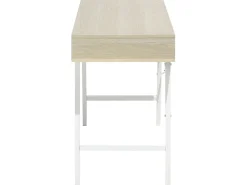 Scrivania CLARITA Marrone chiaro 120 cm 48 cm con Cassetti