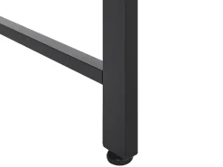 Scrivania con organizer VINCE Nero 118 cm 60 cm