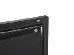 Scrivania con organizer VINCE Nero 118 cm 60 cm