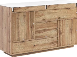 Scrivania Credenza a 2 ante GORAN Bianco