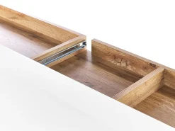 Scrivania Credenza a 2 ante GORAN Bianco