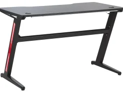 Scrivania da gaming DARFUR Nero 120 cm 60 cm LED RGB