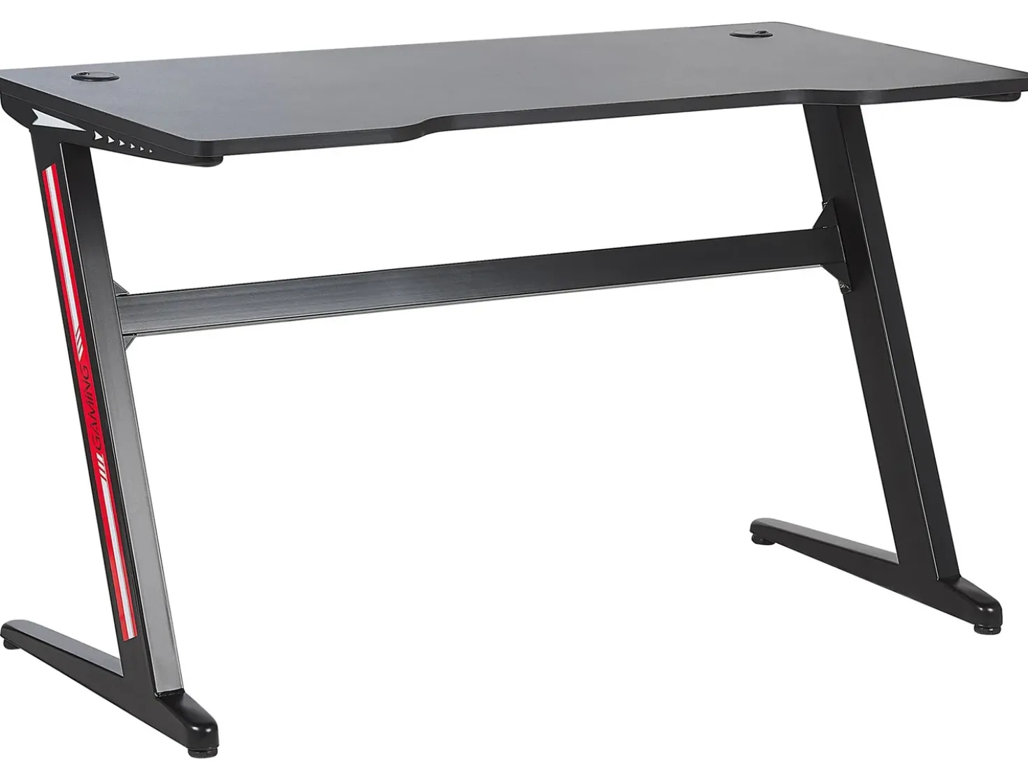 Scrivania da gaming DARFUR Nero 120 cm 60 cm LED RGB
