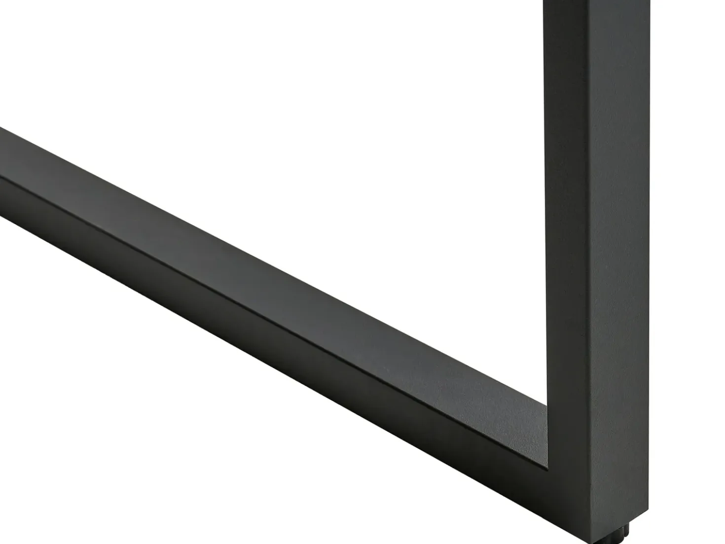 Scrivania da ufficio con pannello forato BUXTON Marrone scuro 84 cm 48 cm