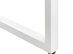 Scrivania da ufficio con pannello forato BUXTON Bianco 84 cm 48 cm