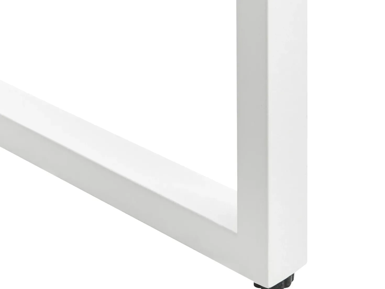 Scrivania da ufficio con pannello forato BUXTON Bianco 84 cm 48 cm