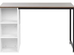 Scrivania DESE Marrone/Bianco 120 cm 60 cm