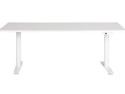 Scrivania elettrica regolabile in altezza DESTINAS Bianco 180 cm 80 cm