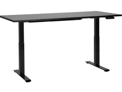 Scrivania elettrica regolabile in altezza DESTINES Nero 180 cm 80 cm