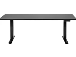 Scrivania elettrica regolabile in altezza DESTINES Nero 180 cm 80 cm