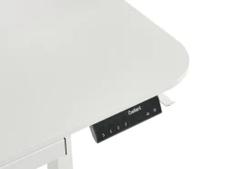 Scrivania elettrica regolabile in altezza WILBANKS Bianco 120 cm 60 cm con porta USB