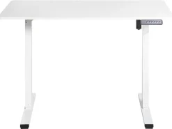 Scrivania elettrica regolabile in altezza TAVARES Bianco 120 cm 60 cm
