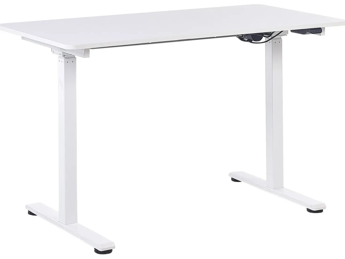 Scrivania elettrica regolabile in altezza GRIFTON Bianco 120 cm 60 cm