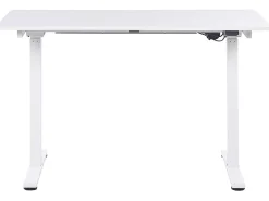 Scrivania elettrica regolabile in altezza GRIFTON Bianco 120 cm 60 cm