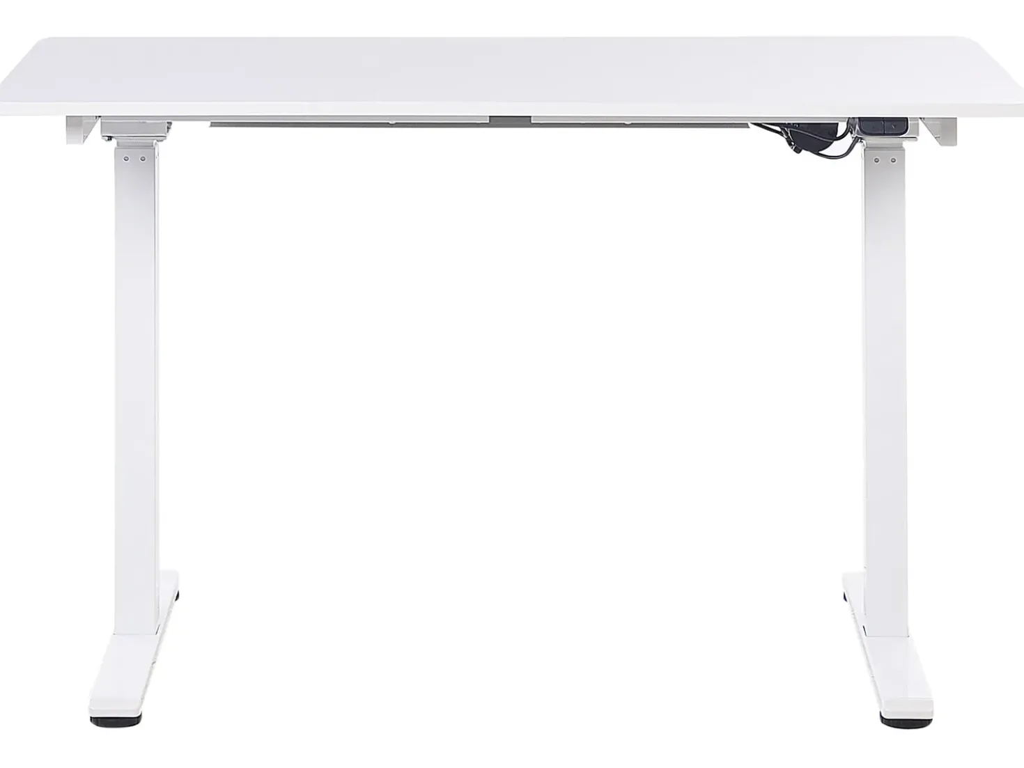 Scrivania elettrica regolabile in altezza GRIFTON Bianco 120 cm 60 cm